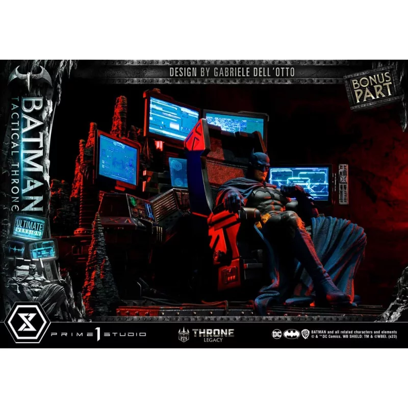 DC Comics Statue 1/3 Batman Tactical Throne Ultimate Bonus Version 57cm