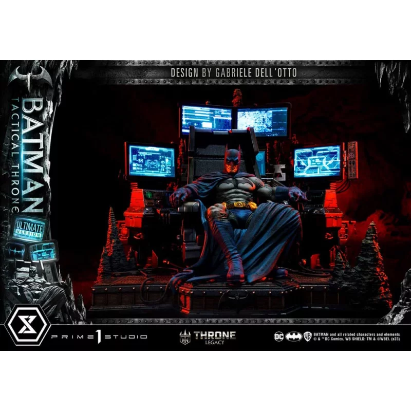 DC Comics Statue 1/3 Batman Tactical Throne Ultimate Bonus Version 57cm