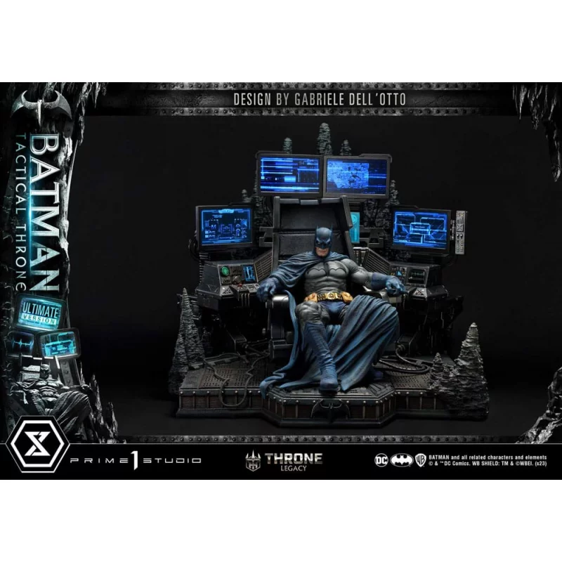 DC Comics Statue 1/3 Batman Tactical Throne Ultimate Bonus Version 57cm