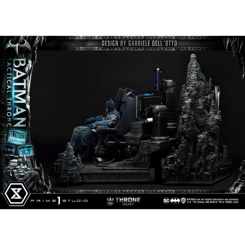 DC Comics Statue 1/3 Batman Tactical Throne Ultimate Bonus Version 57cm