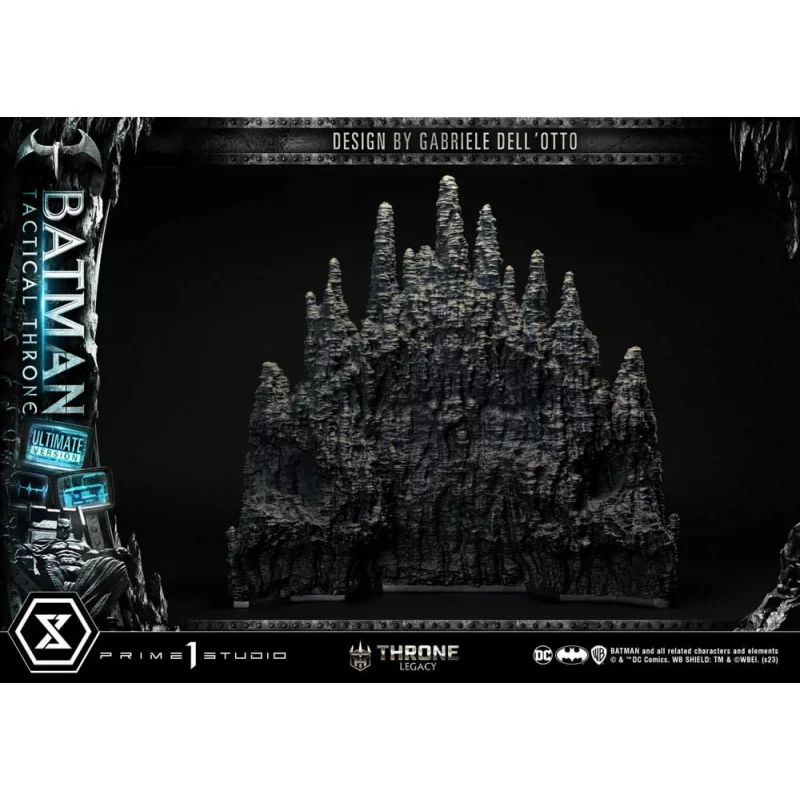 DC Comics Statue 1/3 Batman Tactical Throne Ultimate Bonus Version 57cm