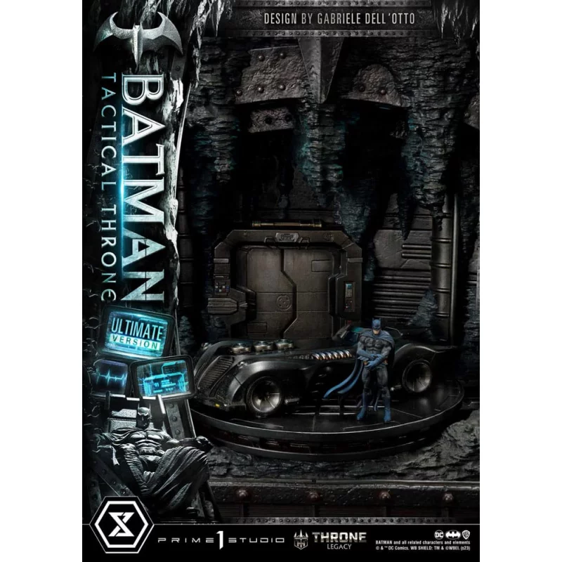 DC Comics Statue 1/3 Batman Tactical Throne Ultimate Bonus Version 57cm