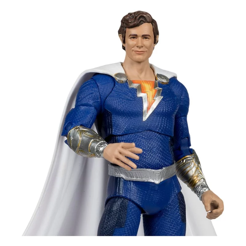DC Multiverse Pack de 2 Action Figurines Shazam (Battle Damage) &amp; Freddie Freeman (Gold Label) 18cm