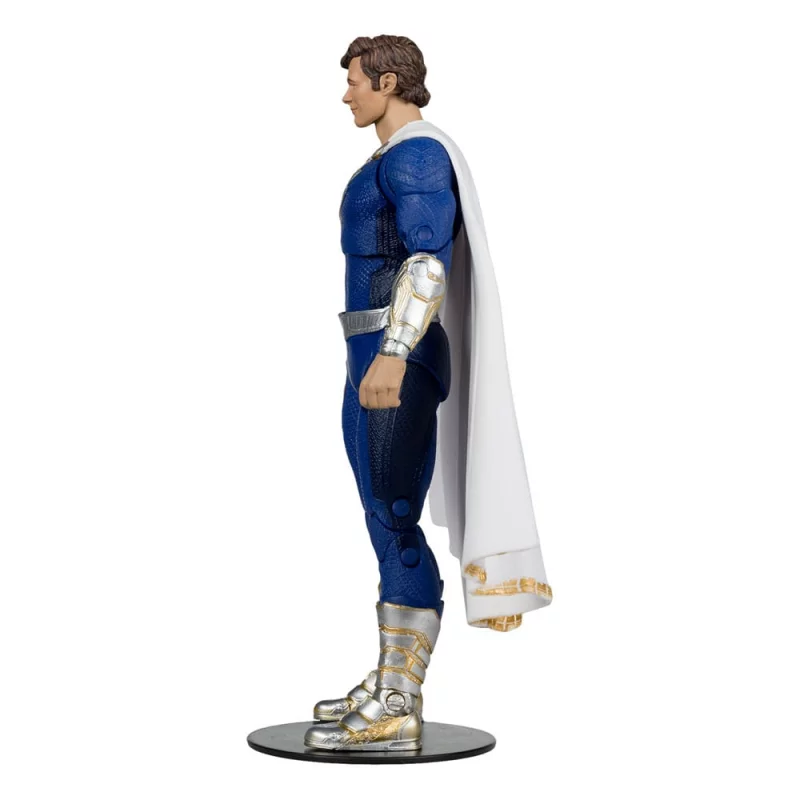 DC Multiverse Pack de 2 Action Figurines Shazam (Battle Damage) &amp; Freddie Freeman (Gold Label) 18cm