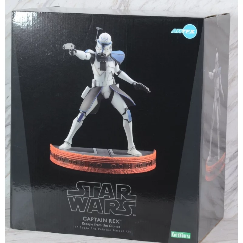 Star Wars The Clone Wars 1/7 Capitaine Rex Escape from the Clones Statue ARTFX 28cm