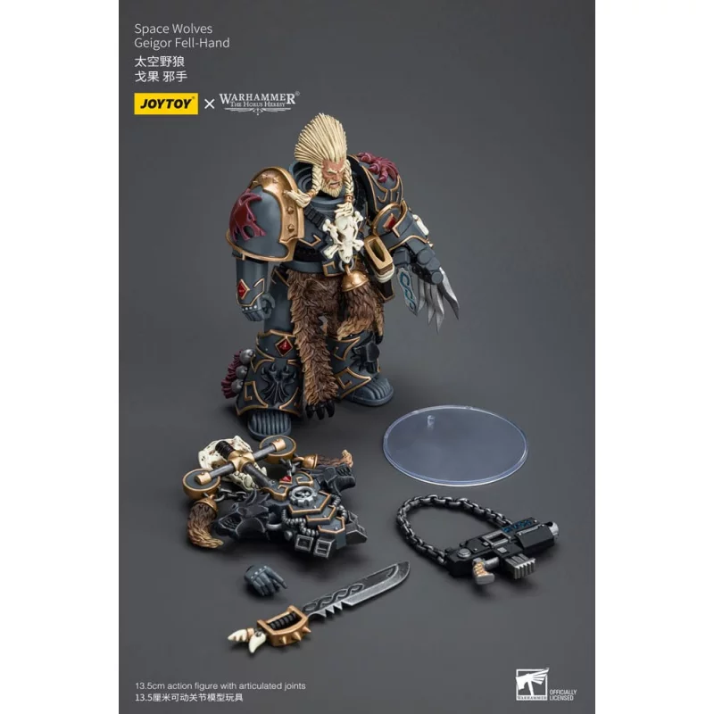 Warhammer Action Figure 1/18 The Horus Heresy Space Wolves Geigor