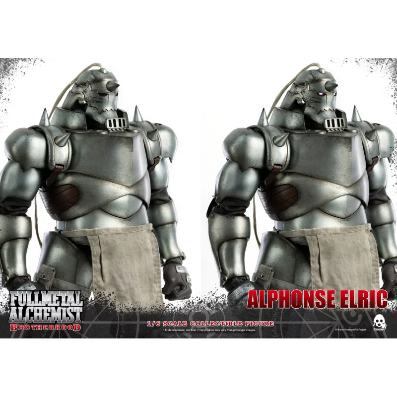 Fullmetal Alchemist Brotherhood Edward &amp; Alphonse Elric Twin Pack Exclusive 1/6 FigZero Figurines ThreeZero