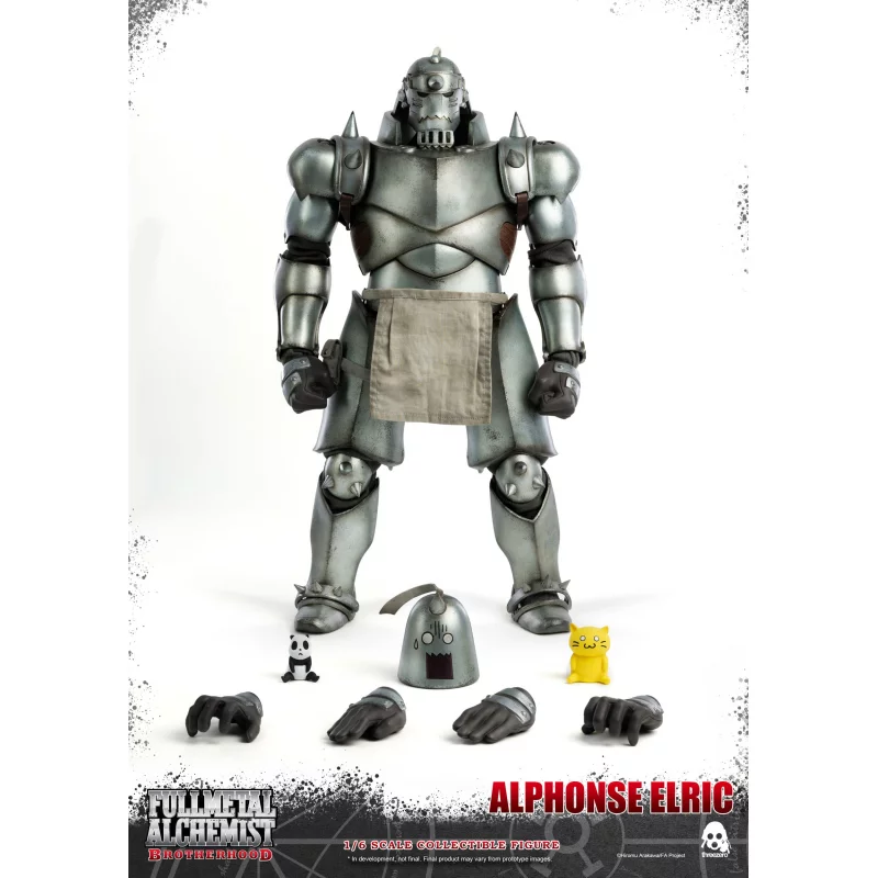 Fullmetal Alchemist Brotherhood Edward &amp; Alphonse Elric Twin Pack Exclusive 1/6 FigZero Figurines ThreeZero