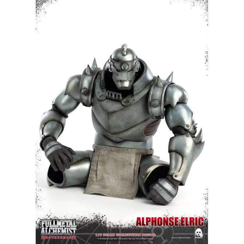 Fullmetal Alchemist Brotherhood Edward &amp; Alphonse Elric Twin Pack Exclusive 1/6 FigZero Figurines ThreeZero