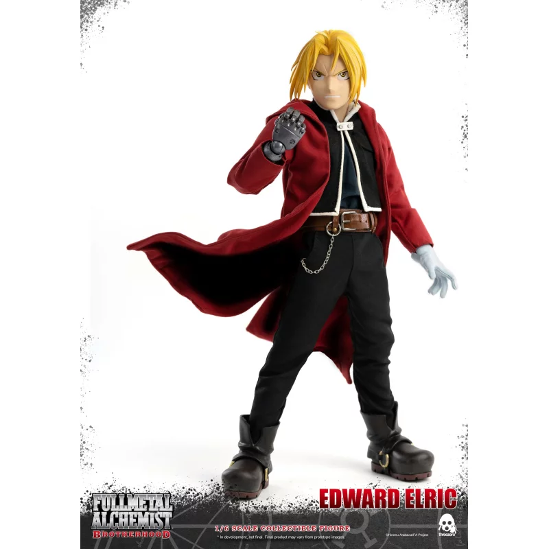 Fullmetal Alchemist Brotherhood Edward &amp; Alphonse Elric Twin Pack Exclusive 1/6 FigZero Figurines ThreeZero