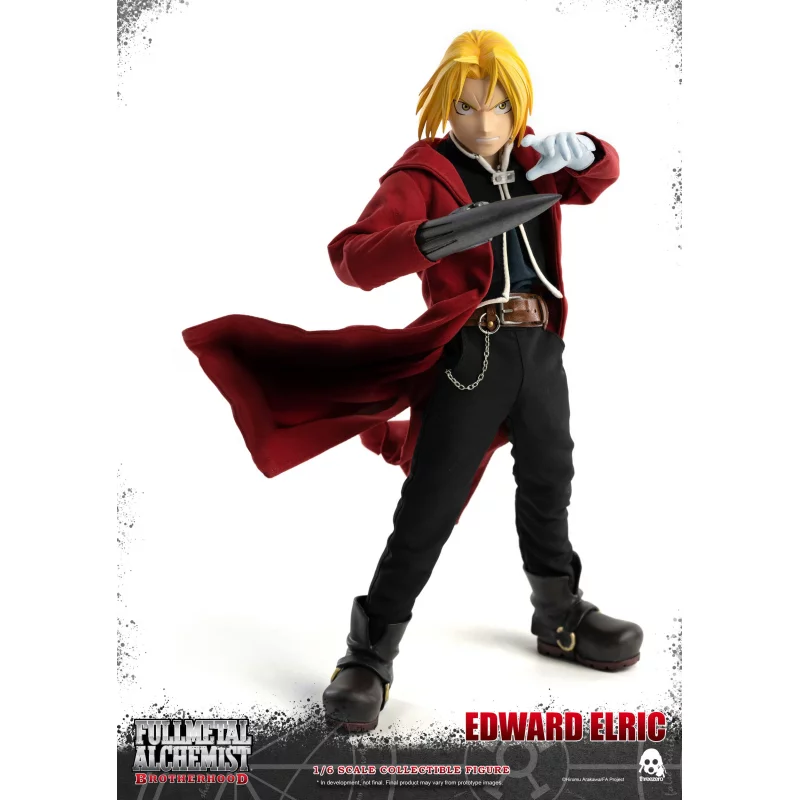 Fullmetal Alchemist Brotherhood Edward &amp; Alphonse Elric Twin Pack Exclusive 1/6 FigZero Figurines ThreeZero