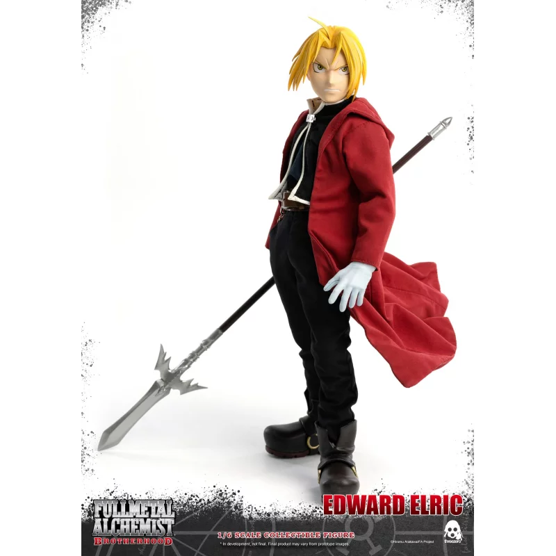Fullmetal Alchemist Brotherhood Edward &amp; Alphonse Elric Twin Pack Exclusive 1/6 FigZero Figurines ThreeZero