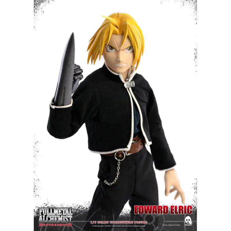 Fullmetal Alchemist Brotherhood Edward &amp; Alphonse Elric Twin Pack Exclusive 1/6 FigZero Figurines ThreeZero