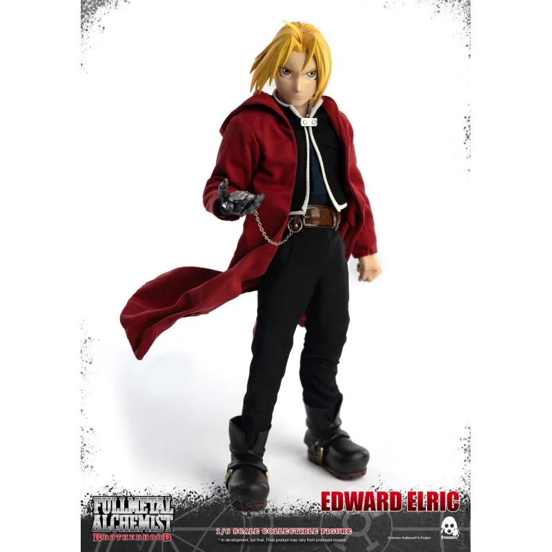 Fullmetal Alchemist Brotherhood Edward &amp; Alphonse Elric Twin Pack Exclusive 1/6 FigZero Figurines ThreeZero