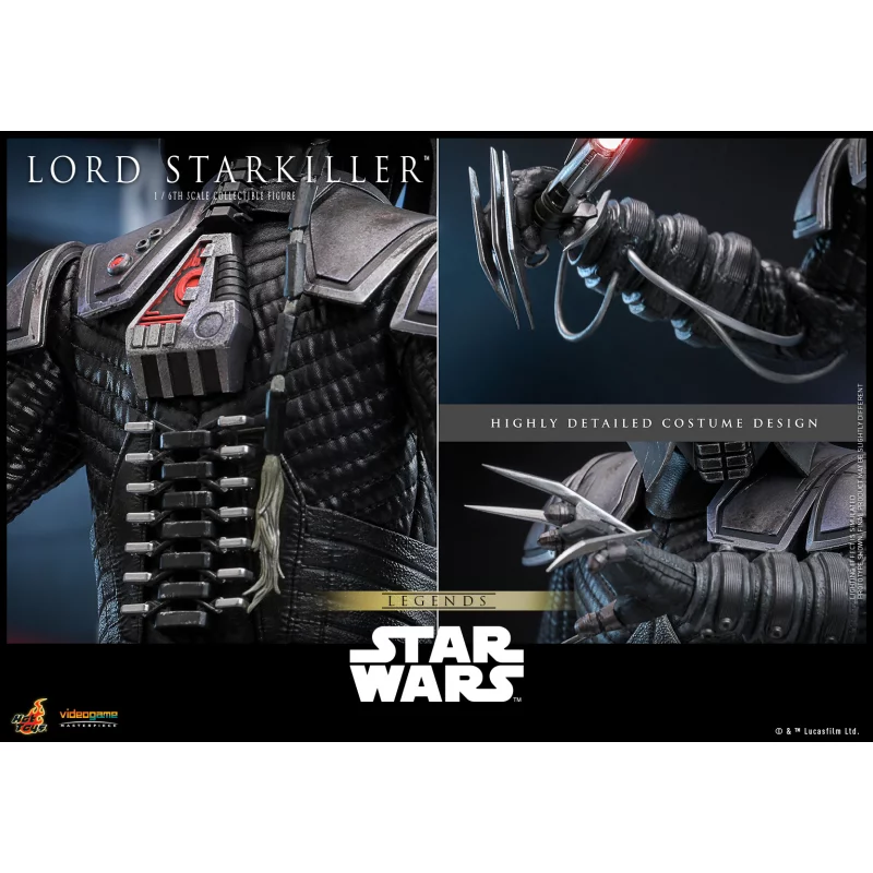 Hot Toys VGM63 Star Wars Collectible Action Figure 1/6 Lord Starkiller 31cm