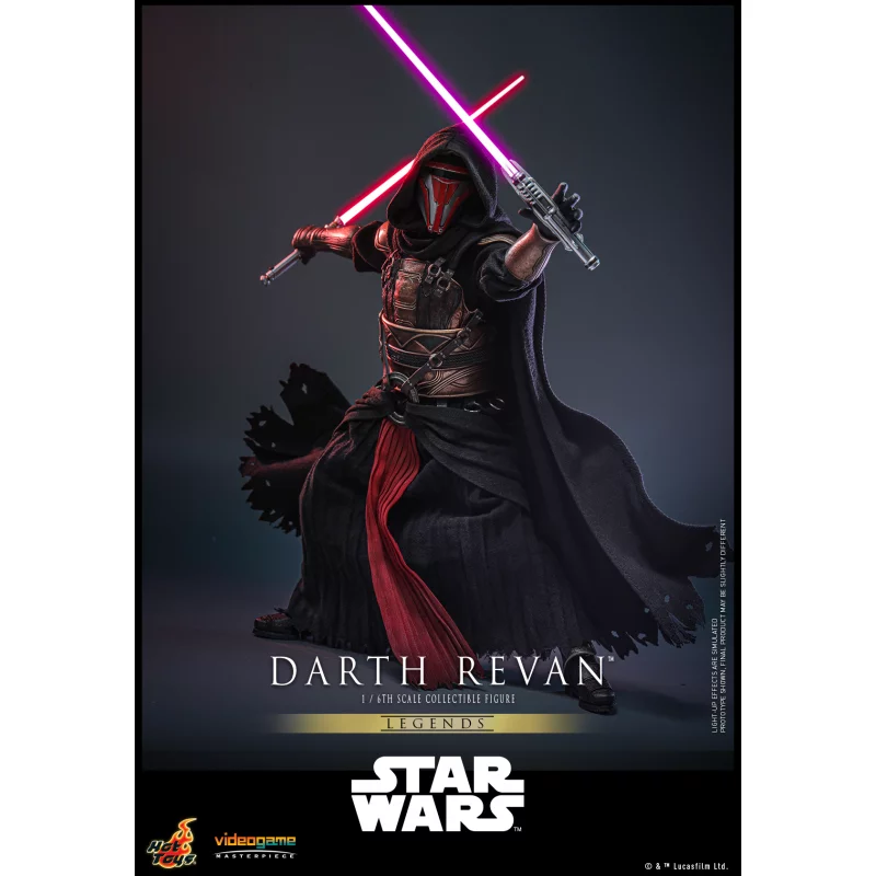 Hot Toys VGM62 Star Wars Collectible Action Figure 1/6 Darth Revan 31cm