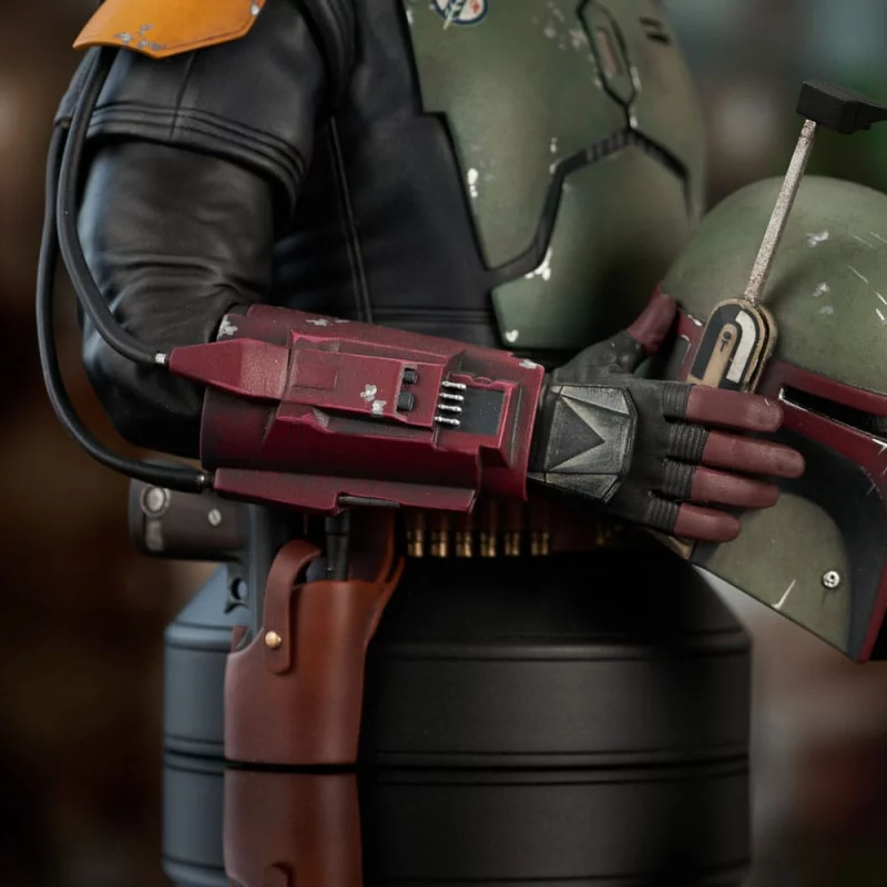 Star Wars: The Book of Boba Fett Bust 1/6 Boba Fett Unhelmeted 15cm