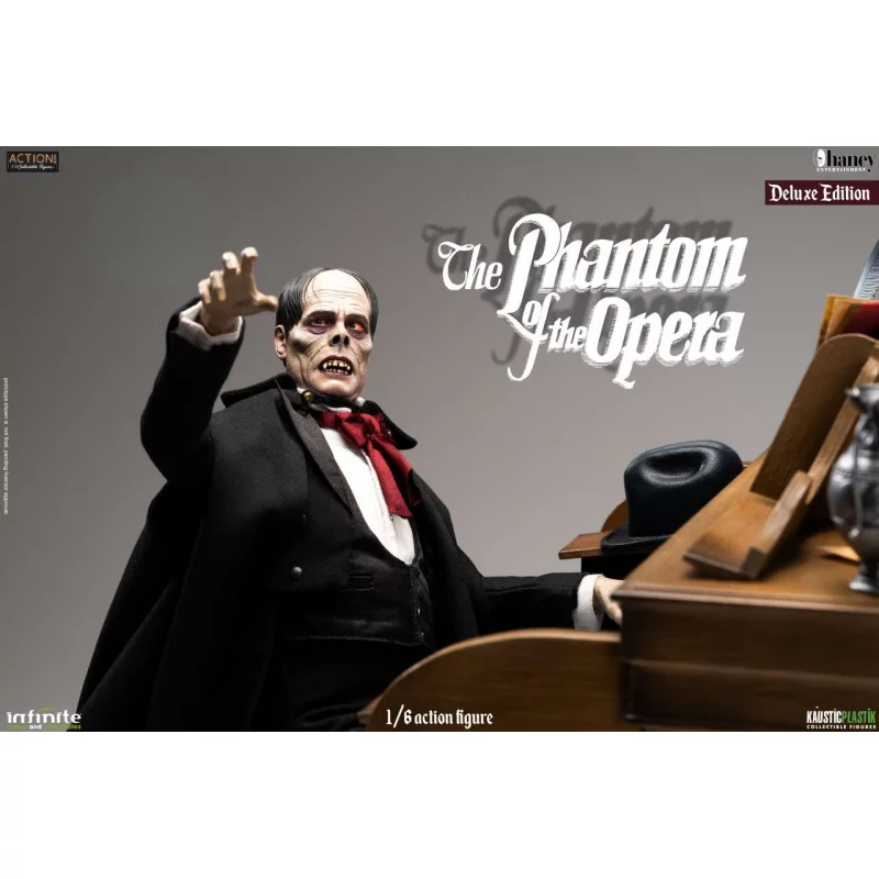 Lon Chaney As The Phantom Of The Opera Collectible Action Figurine 1/6 Deluxe Version 30cm
