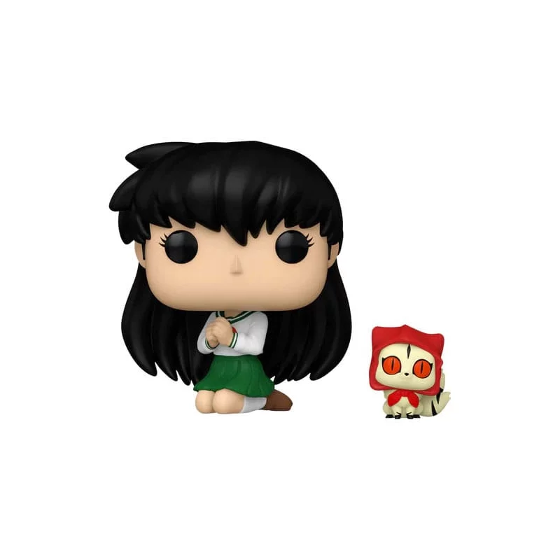 Inuyasha POP &amp; Buddy! Animation Kagome with Kirara Figure 10cm N°1592