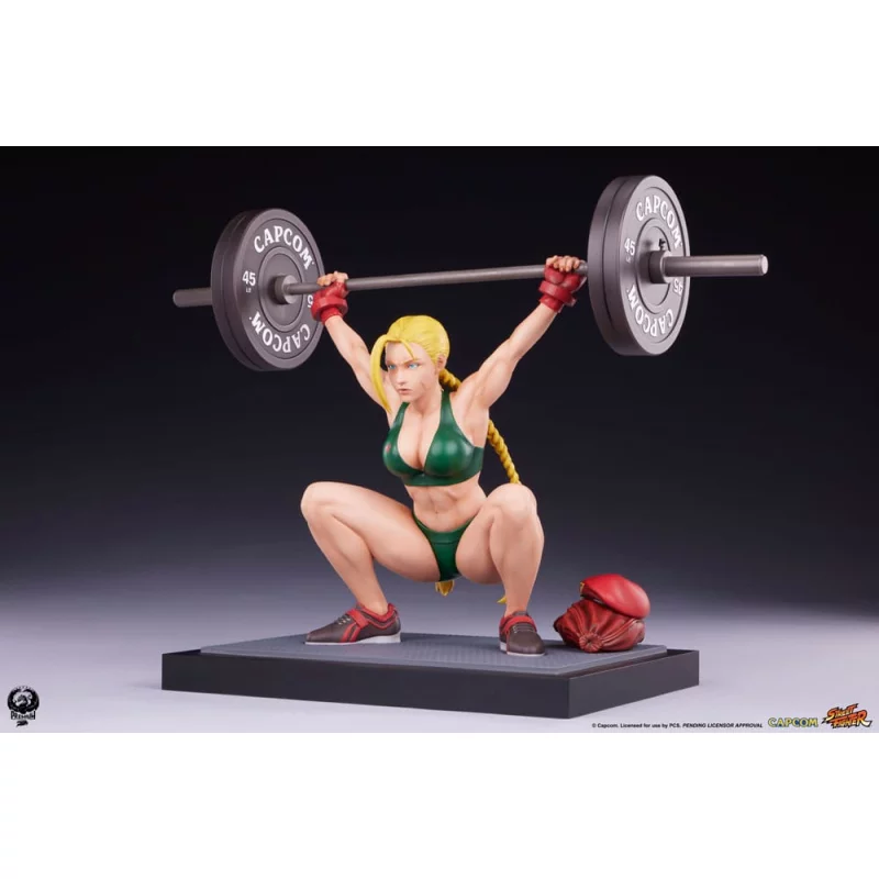 Street Fighter Statue Premier Series 1/4 Cammy: Powerlifting 41cm