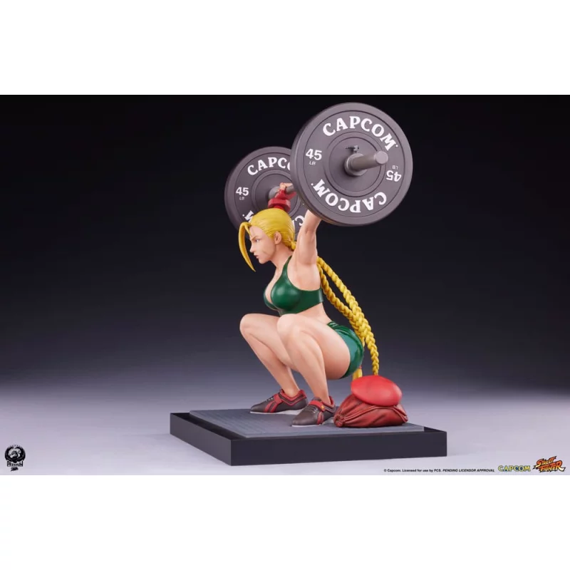 Street Fighter Statue Premier Series 1/4 Cammy: Powerlifting 41cm