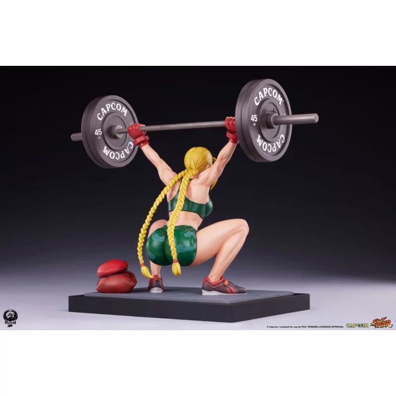 Street Fighter Statue Premier Series 1/4 Cammy: Powerlifting 41cm