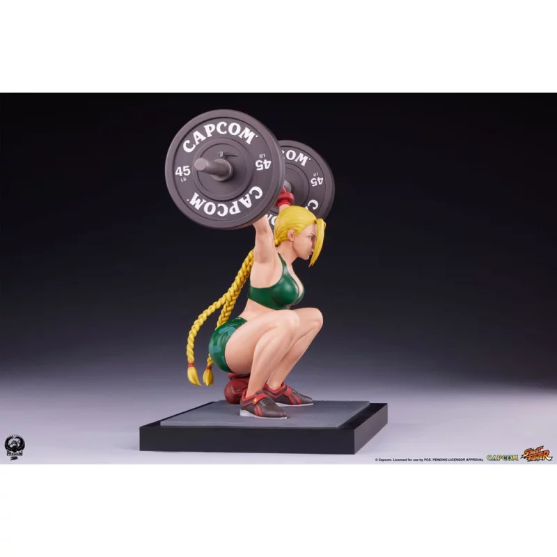 Street Fighter Statue Premier Series 1/4 Cammy: Powerlifting 41cm