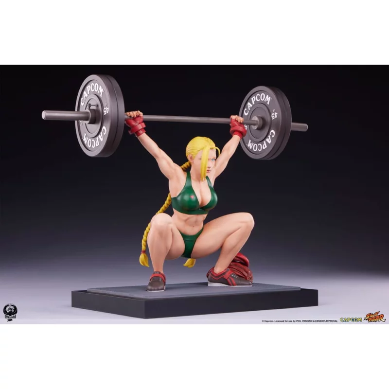 Street Fighter Statue Premier Series 1/4 Cammy: Powerlifting 41cm