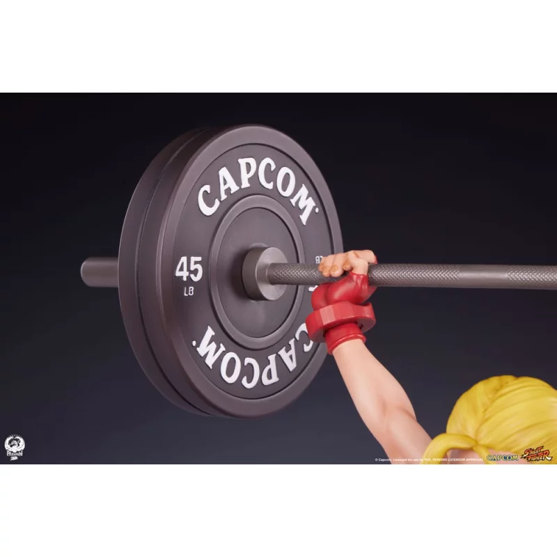 Street Fighter Statue Premier Series 1/4 Cammy: Powerlifting 41cm