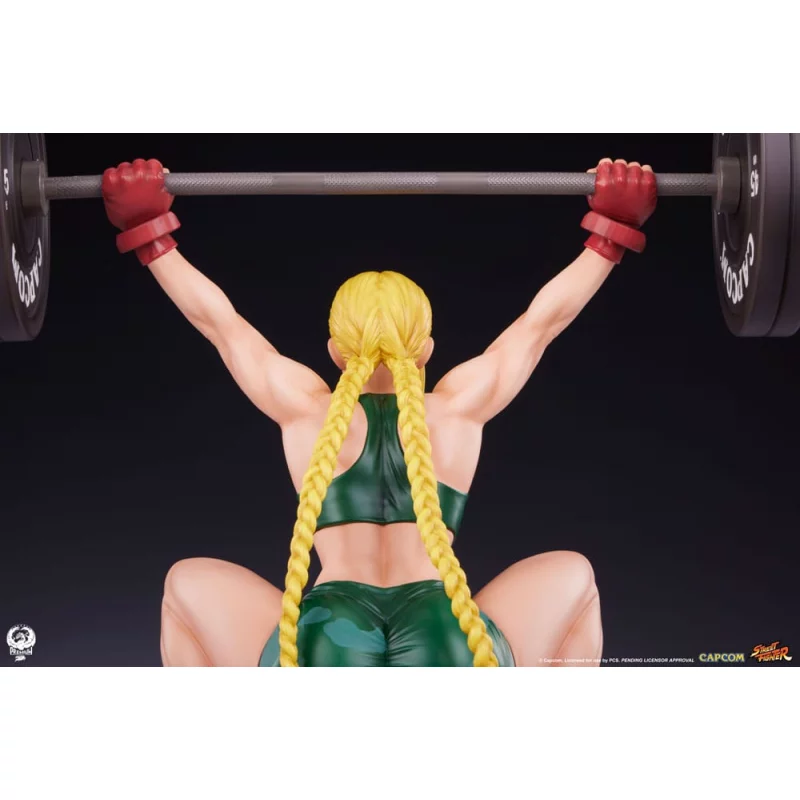 Street Fighter Statue Premier Series 1/4 Cammy: Powerlifting 41cm