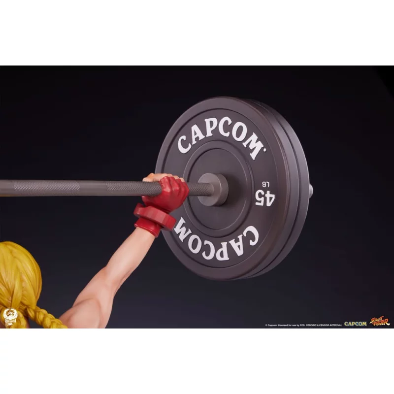 Street Fighter Statue Premier Series 1/4 Cammy: Powerlifting 41cm