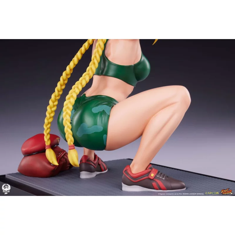 Street Fighter Statue Premier Series 1/4 Cammy: Powerlifting 41cm