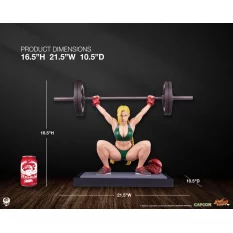 Street Fighter Statue Premier Series 1/4 Cammy: Powerlifting 41cm