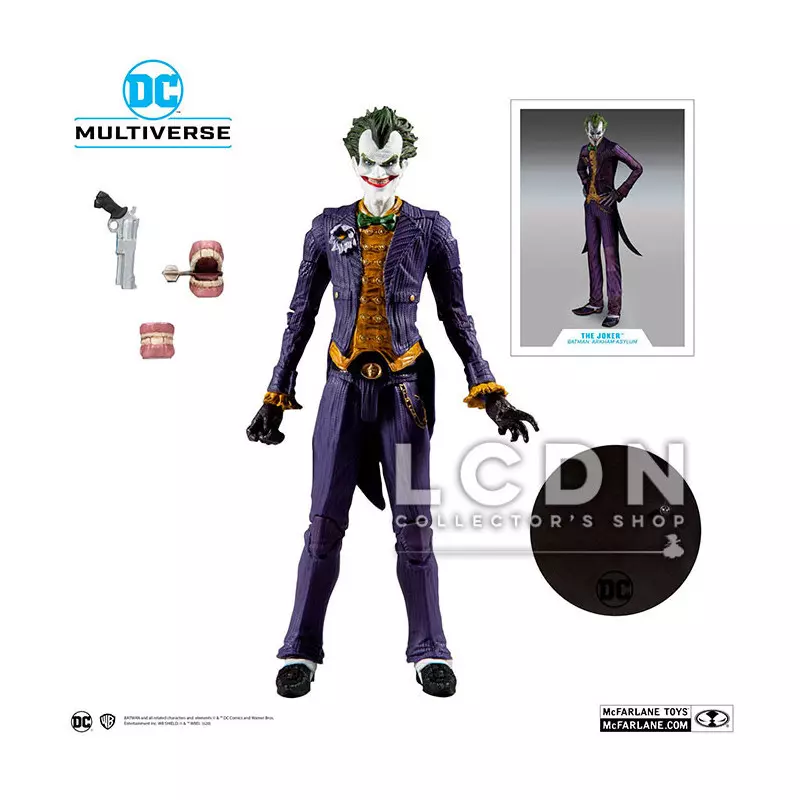 DC Multiverse Batman Arkham Asylum Action Figure The Joker 18cm