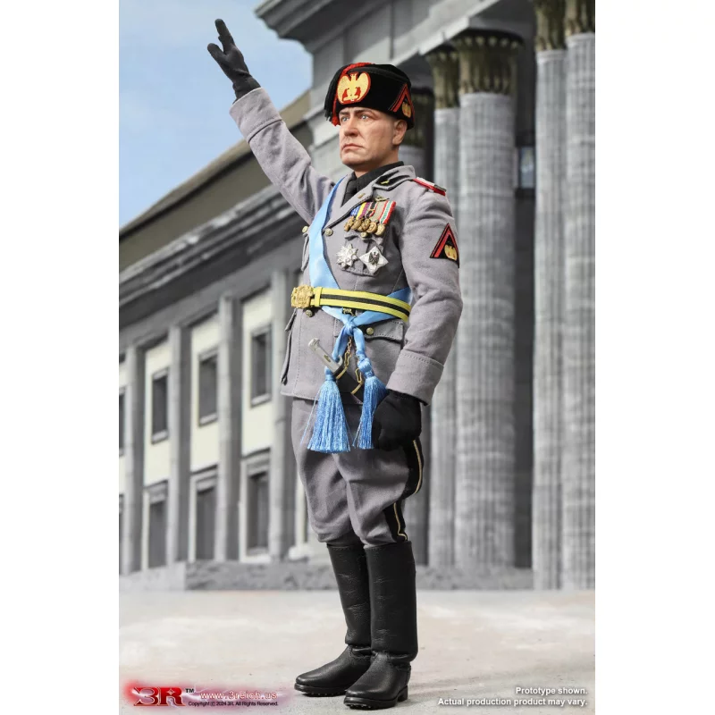 II Duce of PNF Benito Mussolini Collectible Action Figurine 1/6 3R GM653