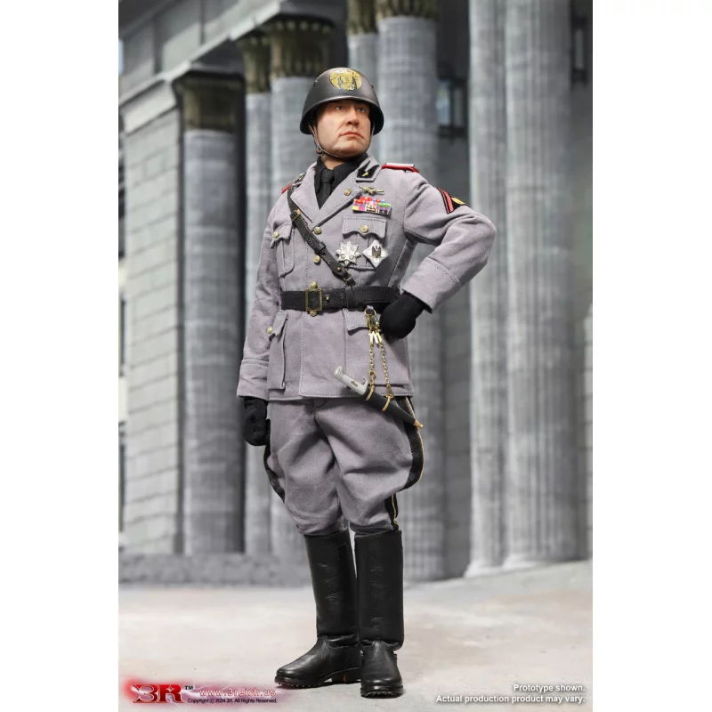 II Duce of PNF Benito Mussolini Collectible Action Figurine 1/6 3R GM653