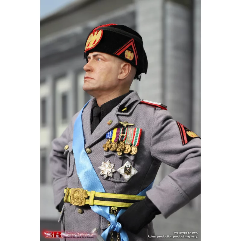 II Duce of PNF Benito Mussolini Collectible Action Figurine 1/6 3R GM653