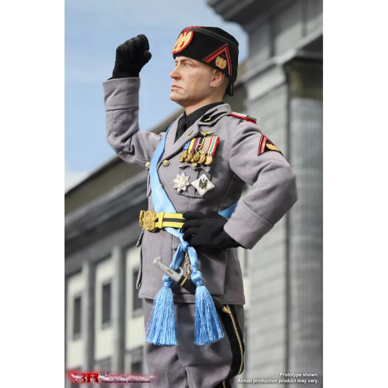 II Duce of PNF Benito Mussolini Collectible Action Figurine 1/6 3R GM653