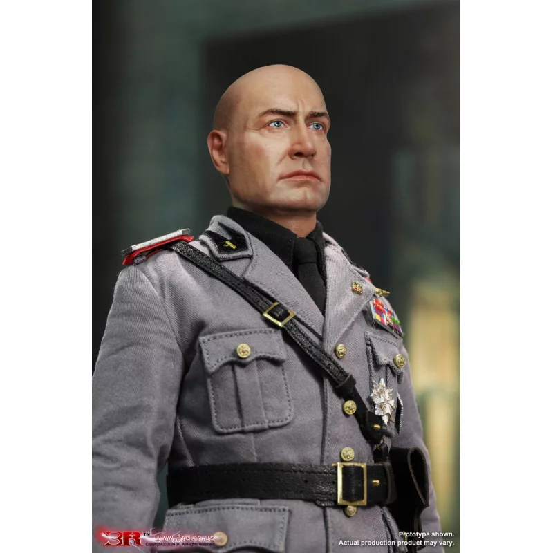 II Duce of PNF Benito Mussolini Collectible Action Figurine 1/6 3R GM653