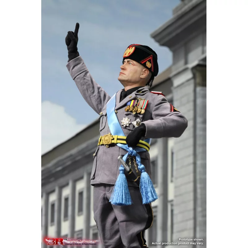 II Duce of PNF Benito Mussolini Collectible Action Figurine 1/6 3R GM653