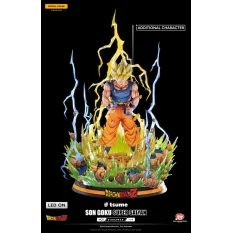 Dragon Ball Z Statue 1/4 Son Goku Super Saiyan Special Color HQS Dioramax by Tsume 90cm