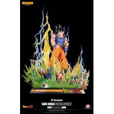 Dragon Ball Z Statue 1/4 Son Goku Super Saiyan Special Color HQS Dioramax by Tsume 90cm