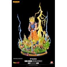 Dragon Ball Z Statue 1/4 Son Goku Super Saiyan Special Color HQS Dioramax by Tsume 90cm