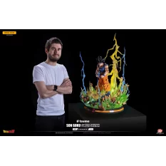 Dragon Ball Z Statue 1/4 Son Goku Super Saiyan Special Color HQS Dioramax by Tsume 90cm