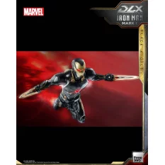 Marvel The Infinity Saga Action Figurine 1/12 DLX Iron Man Mark 50 (Black X Gold) Threezero 17cm