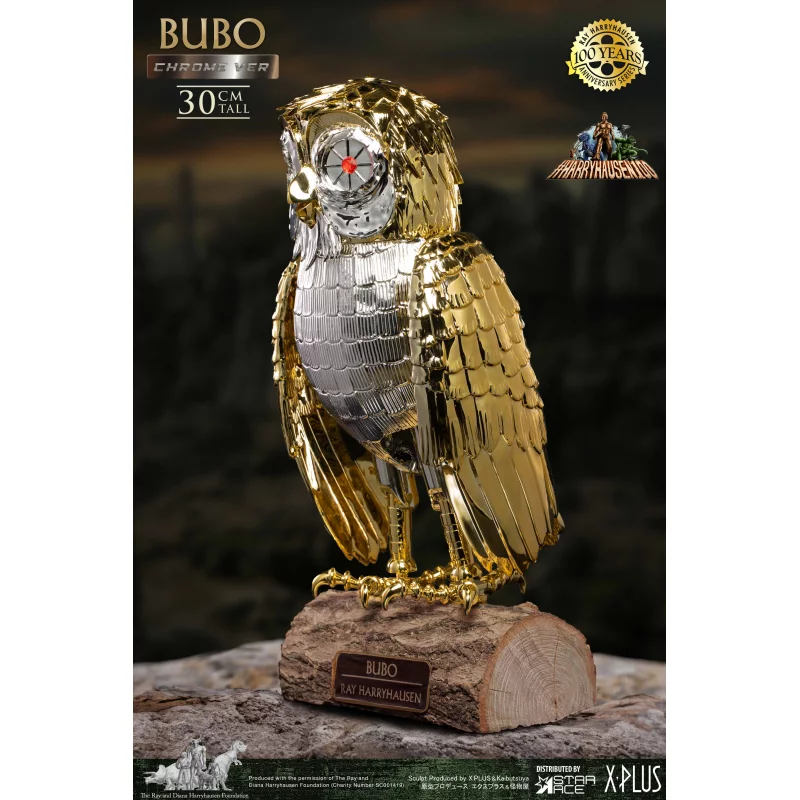 Bull's Star　HOSHINOモデル GOLDEN TITUNIUM Star Ace Ray Harryhausen's Bubo Chrome Collectors Figure