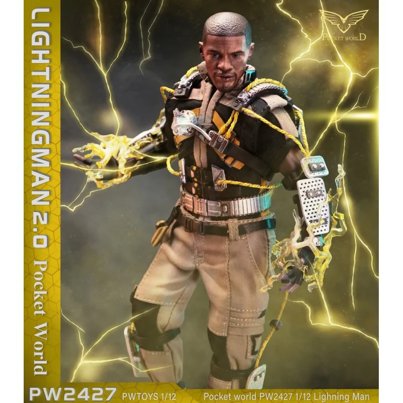 PWTOYS PW2427 1/12 Lighting Man Electro 2.0 Collectible Male
