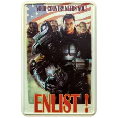 Fallout Metal Plate Enlist