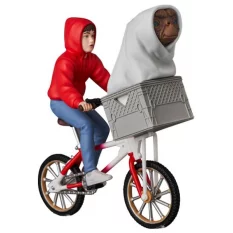 E.T. l'extra-terrestre mini Figurine Medicom UDF série E.T. & Elliot Bicycle 9cm