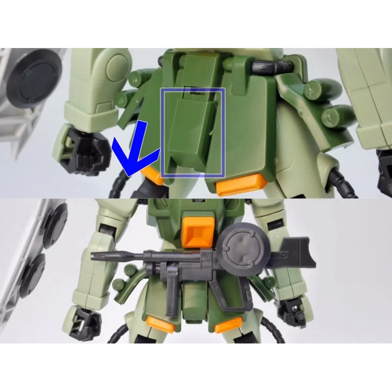 HG Gundam Gunpla Model Kit 1/144 n°018 Zaku Warrior 13cm